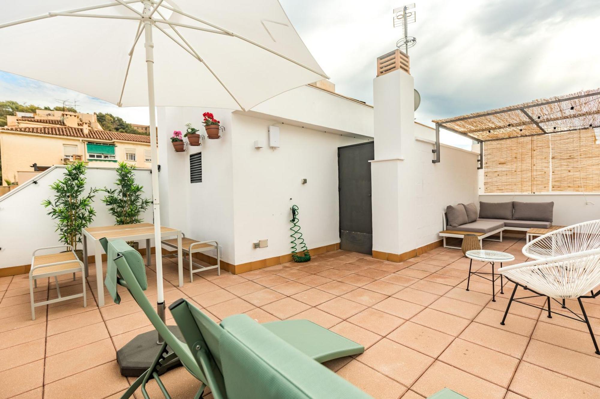 Teatro Suites Malaga City Flat Zewnętrze zdjęcie